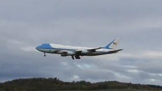 [LIVE] President Joe Biden Arrives In Scotland Aboard Air Force 1 for COP26