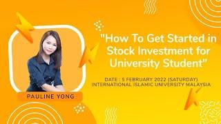 How To Get Started in Stock Investment for University Student #IIUM