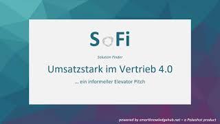 Pokeshot SoFi   Umsatzstark im Vertrieb 4 0   ein informeller Elevator Pitch