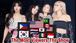 Top 12 places the most viewers The Show, the 1st place is not Korea!