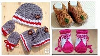 New born baby Crochet Booties design ideas 2024 //Crochet boots for baby//