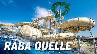 New Water Park in Hungary: Rába Quelle Élménypark | Water Slides