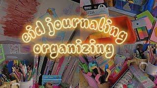 organising and Eid journaling vlog