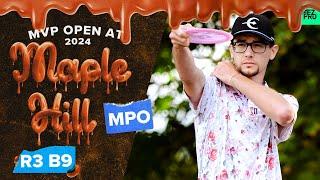 2024 MVP Open | MPO R3B9 | Gossage, Wysocki, Ellis, Robinson | Jomez Disc Golf