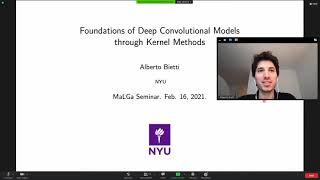 Alberto Bietti (NYU) - Foundations of deep convolutional models through kernel methods