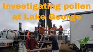 Investigating pollen at Lake George | Earth Hazards | meriSTEM