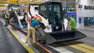 Inside Giant Factories Producing Legendary Bobcat Loaders - Production Line