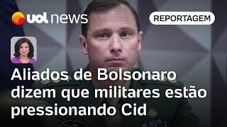 Aliados dizem que militares estão pressionando Mauro Cid para culpar Bolsonaro | Raquel Landim