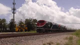 Amtrak 167 In PHASE 7 North On Train 92 At Boynton Beach 10-23-24