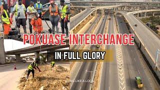 Watch how the Bus Stop Boys Restores Pokuase Interchange to its Full Glory