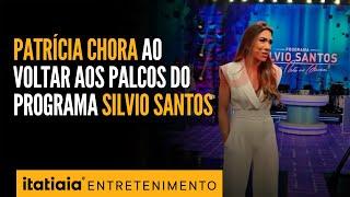 PATRÍCIA ABRAVANEL É APLAUDIDA AO RETORNAR AOS PALCOS APÓS MORTE DE SILVIO SANTOS