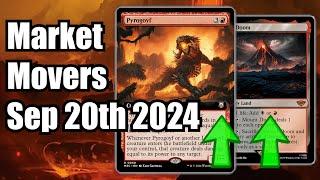 MTG Market Movers - Sep 20th 2024 - Goyf Ready To Move! Pyrogoyf and Mount Doom!