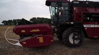 Gomselmash GS200 combine harvester for multi crop harvesting with 100 HP Engine