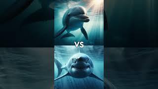 Great White Shark vs Dolphin vs ( Orcas, megalodon, hammer head shark, polar bear, sperm whale ).