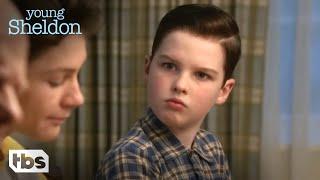 Sheldon and Dr. Sturgis Fight At Dinner (Clip) | Young Sheldon | TBS