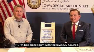 Accessible Voting with Iowa Secretary of State Paul Pate