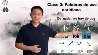 Aprender Chino gratis y fácil #Estudiar chino, principiantes #Clase 2: Palabras de uso cotidiano