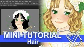 Mini Tutorial: Drawing Hair