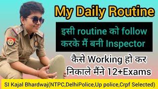 My Daily Study️ Routine।। Toppers Daily routine।।Study Vlog in hindi