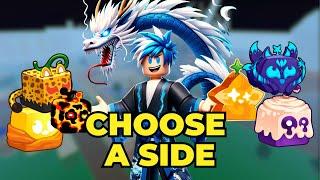 CHOOSE A SIDE!! BEST BLOX FRUITS EXPERIENCE  (Compilation)