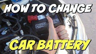 HOW TO CHANGE A CAR BATTERY - SUBARU WRX / STi