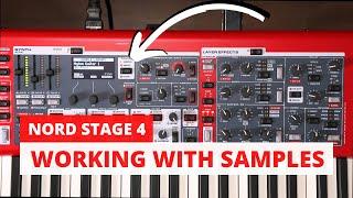 Nord Stage 4 - Using SAMPLES Mode in the Synth Section