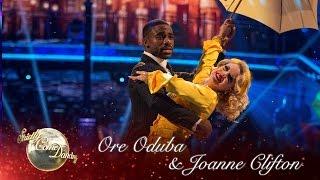 Ore Oduba & Joanne American Smooth to 'Singin’ In The Rain' - Strictly Come Dancing 2016 Final