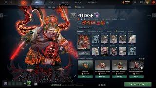 New Collector Cache + Old cache Mix set With Arcana Pudge