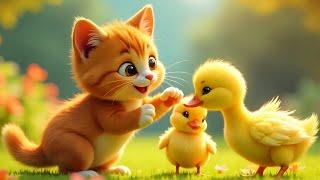 5 Little Ducks, Kittens & Chicks | Fun Nursery Rhymes Compilation for Kids