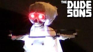 Drone Ghost Halloween Prank! - The Dudesons