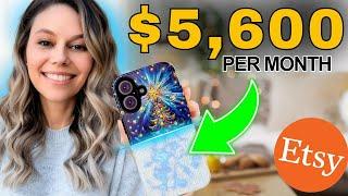 $5,600/Month With AI Cell Phone Cases | Make Money Online