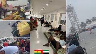 WATCH:Stranded Ghanaians In Dubai; 500 Immigrants Disappointed By Agents Begs Government For Support