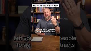 Know the contracts you’re asking people to sign #realtor #realtortips #realestateagent