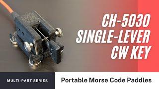 CH-5030 Single-Lever Portable Morse Code Paddle