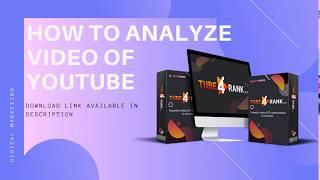 How to Analyse any video with Tube Rank Jeet 4 Pro-2025 | Get Tags and Hashtags to Rank your Video