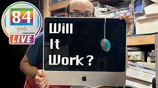 Mac84 LIVE: A Sad Abandoned Apple iMac - Will It Work?