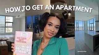 How To Get Your First Apartment  | Budgeting + Apartment Huntining + Application Process & More !