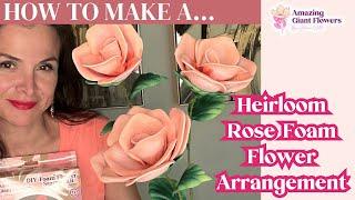 Creating the Ultimate Heirloom Rose Garden out of foam!