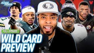 NFL Wild Card Predictions: Packers-Eagles, Steelers-Ravens, Vikings-Rams | Richard Sherman