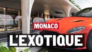 Living in Monaco - Monte-Carlo. Touring L'Exotique in Jardin Exotique on Aston Martin