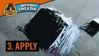 How To Fix A Leaking Shed Roof With NEW Gorilla Waterproof Coat & Seal Liquid Rubber Coating