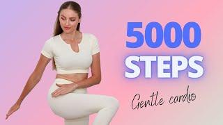 5000 Steps Workout At Home | YanaFit Gentle Cardio Exercises No Jumping