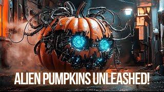 Futuristic Halloween Horror: Alien Pumpkins Animated by AI | MidJourney x Hailuo AI