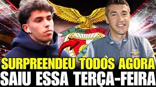 ÚLTIMA HORA! SAIU ESSA TERÇA-FEIRA PELA MANHÃ! NOTÍCIAS DO BENFICA! BENFICA