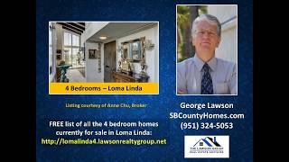 4 bedroom houses for sale Loma Linda CA