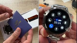 LIGE Smartwatch Herren mit Metallband, 1,39 Zoll Militär Smart Watch Unboxing und Anleitung