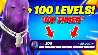 *NO TIMER* Game Breaking FORTNITE XP GLITCH MAP to LEVEL UP FAST!