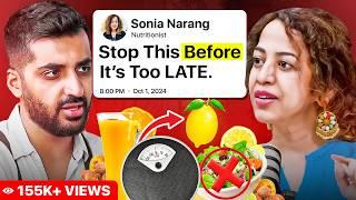 India’s #1 Nutritionist on How To Melt Belly Fat instantly With Indian Diets ft. Sonia Narang