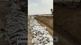 Canal lining | Life in civil engineering field job