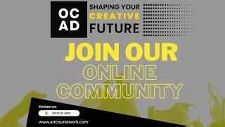 JOIN OUR ONLINE COMMUNITY - Online College of Art and Design